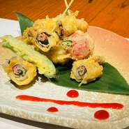 さっぱり梅としそが豚肉と良く合います。