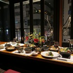 旬なお料理満載！歓送迎会や接待、大切なお客様にも最適です。お料理のみコース。料理は全て個々盛りです。