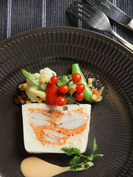 オマールエビのテリーヌ