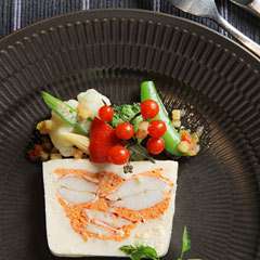 オマールエビのテリーヌ
