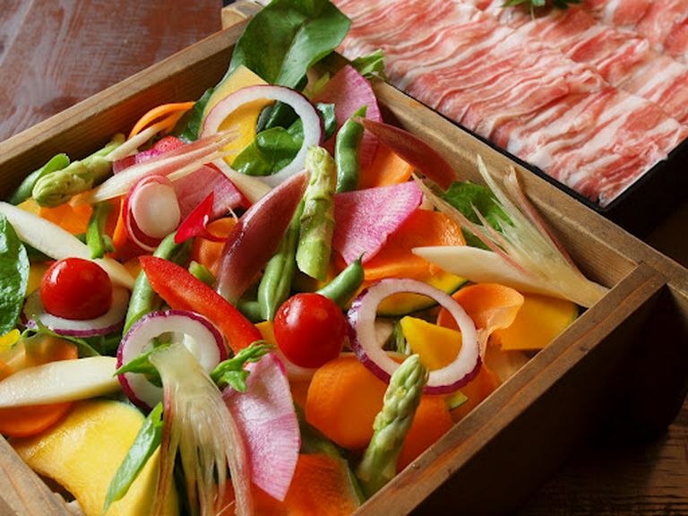 福岡 「糸島産」豚と季節野菜のせいろ蒸し