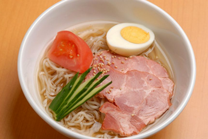 ハーフ冷麺