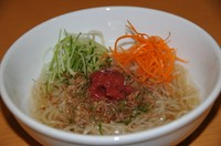 紀州南高梅干しを使用した贅沢冷麺