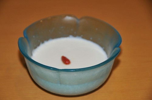 手作り杏仁豆腐