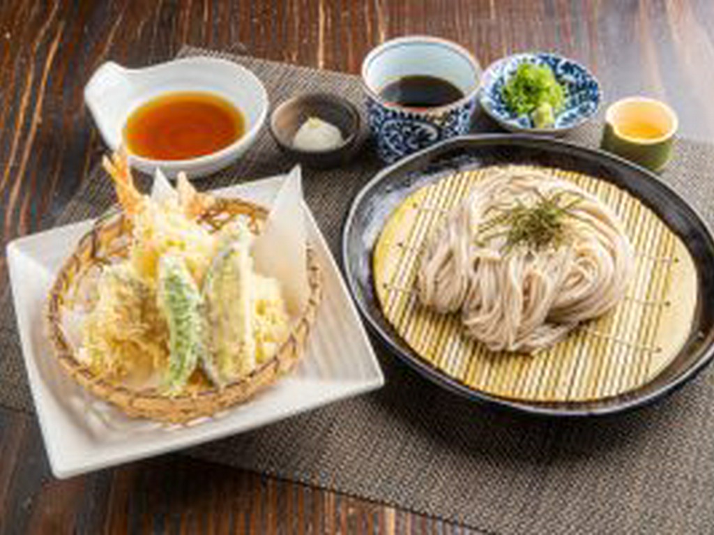 海老天ざるそば