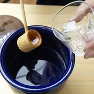 冬期限定。じいさんの置土産！麦の味が良くわかる飲み安い焼酎。一度飲んで下さい。