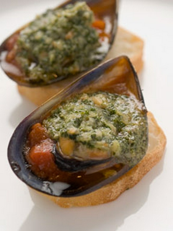 ムール貝のオーブン焼