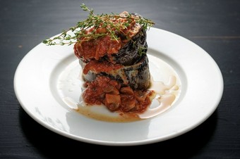 フィレンツェ茄子のグラタン