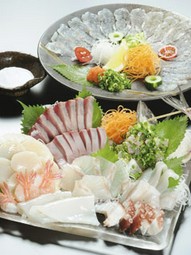 板前チョイスのお刺身盛り合わせ