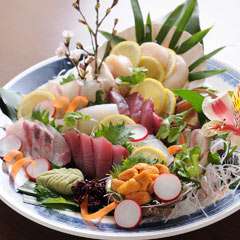 豪華、お造り盛合わせ　4、5人前