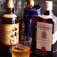 ウイスキーも豊富に揃ってます。