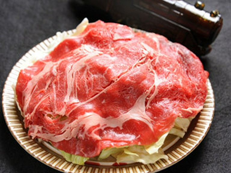 蒸気焼(牛ロース薄切り180g)