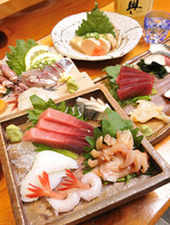 刺身盛合せ　1500円より