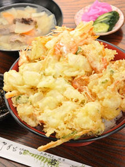 海鮮ジャンボかき上げ丼