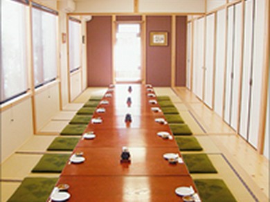 個室として使用可能なお座敷席あります