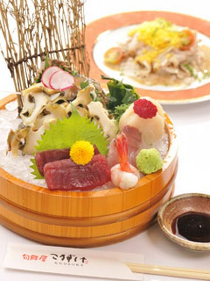 刺身盛り合わせ