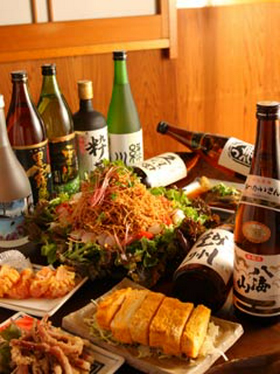 生ビール・焼酎・日本酒（八海山）も多数揃っております