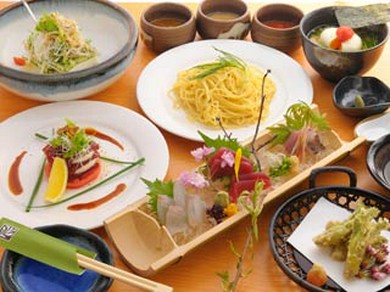 ＜3850円〜＞２時間飲み放題付き8品コース