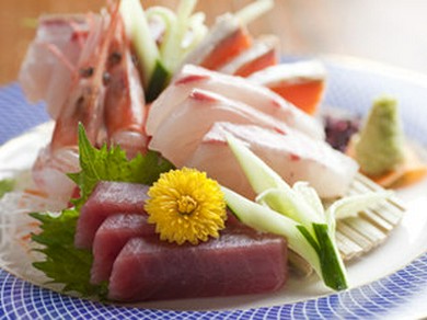 刺身盛合せ（5点盛り）・Assorted sashimi 