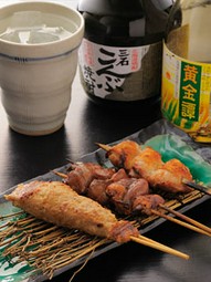 素材と鮮度に自信があります。『やきとり各種』