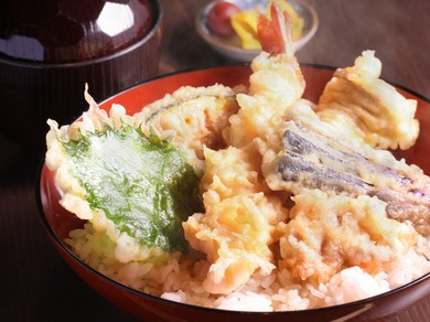 食べ応えあり！　天丼