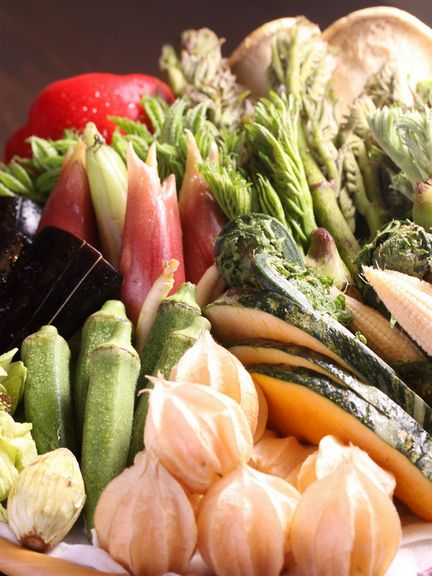 おいしい料理は食材選びからこだわります!