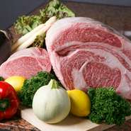 産地にこだわらず甘み旨みの強い肉を厳選しております