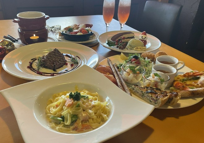 クリスマス限定コースがある