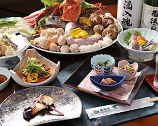 鍋コースの一例