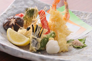 天婦羅盛り合わせ