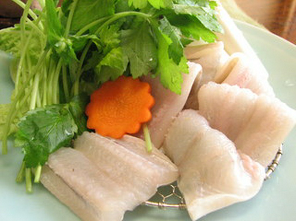 穴子のしゃぶしゃぶ