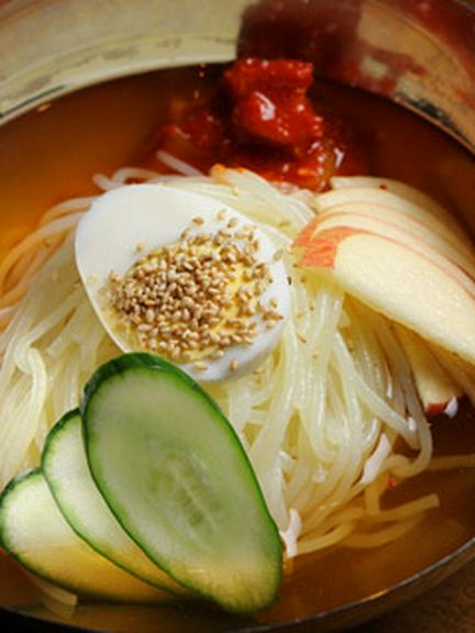 〆は冷麺で！
