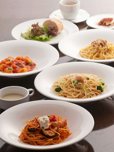 パスタが選べるランチコース