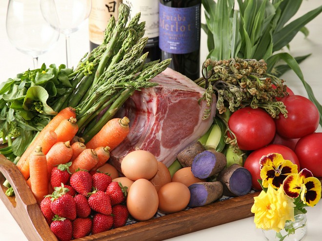 食材にこだわっている