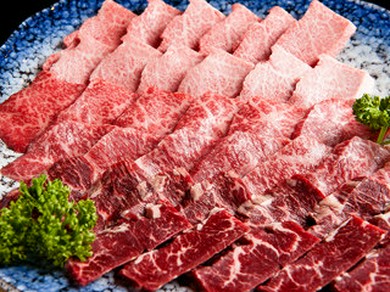 上カルビ・上ロース・上ハラミ　1人前