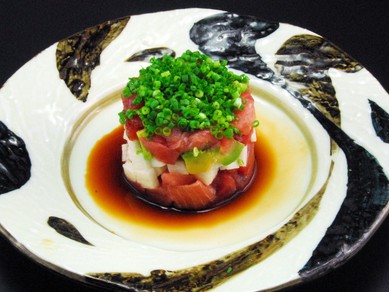 マグロのミルフィーユ