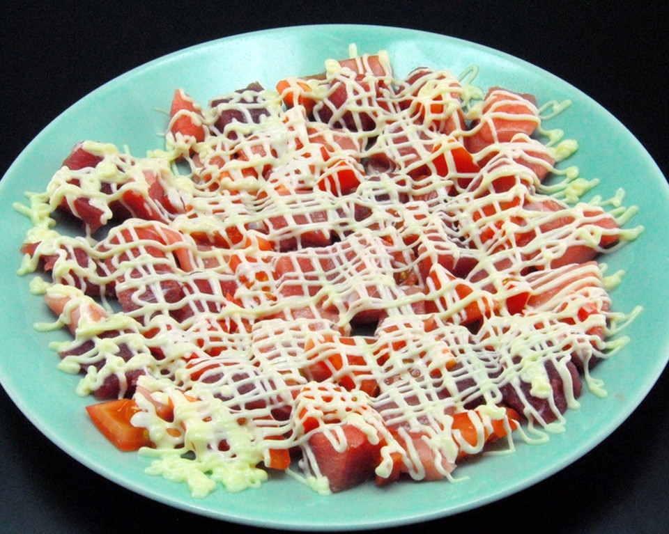 マグロのカルパッチョ