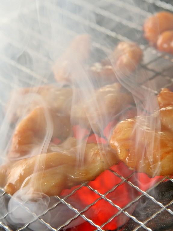 飛騨牛　炭火　ホルモン・焼肉