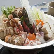 要予約（前日まで）089-945-1606　　日曜日・祝日も承ります

鍋料理は冬限定となっております