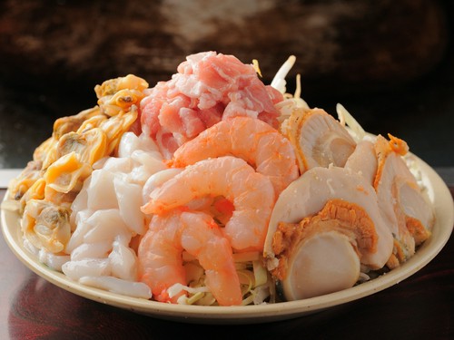〆にはこちらがオススメです！『シーフード焼きそば』