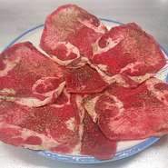 厚切り牛タン塩です。