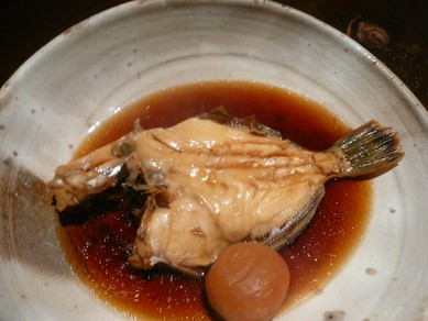 かわはぎの煮付け