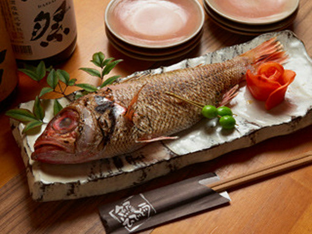 のどぐろの塩焼き