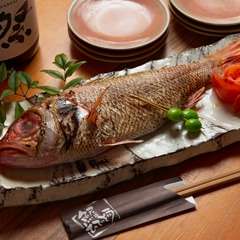 のどぐろの塩焼き