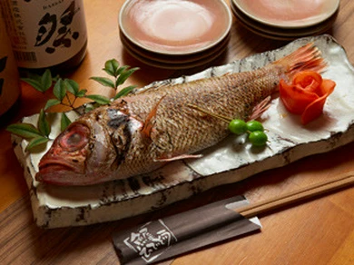 のどぐろの塩焼き