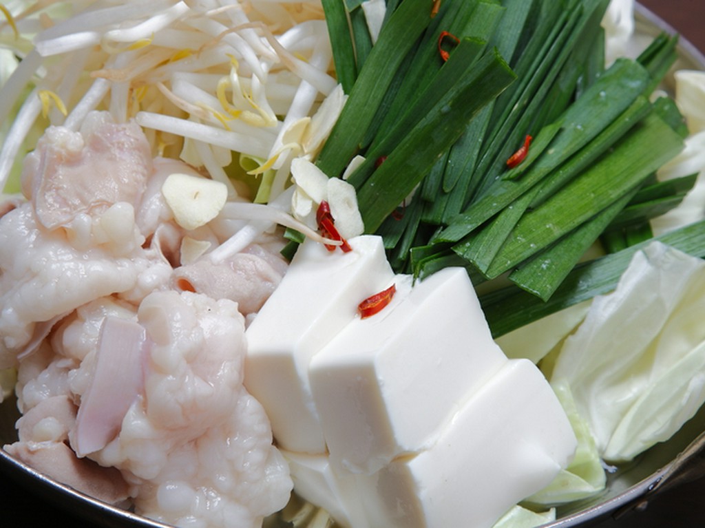 新鮮近江牛を使った絶品牛もつ鍋