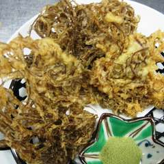 もずく天ぷら　3ヶ