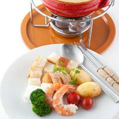 ワインとの相性も抜群『チーズフォンデュ』