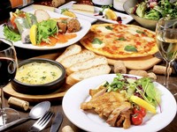 新年会、忘年会、歓送迎会、記念日、特別な日におすすめ♪3時間飲み放題付き⇒6300円(税込)　
