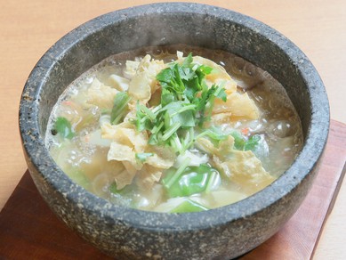 石焼カニ湯葉あんかけ（ランチのみ）